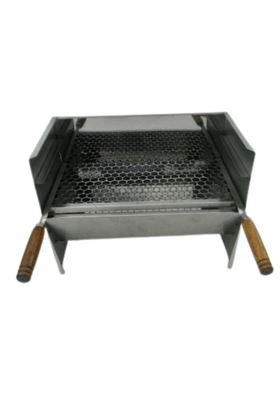 Churrasqueira de inox de mesa 40X25.